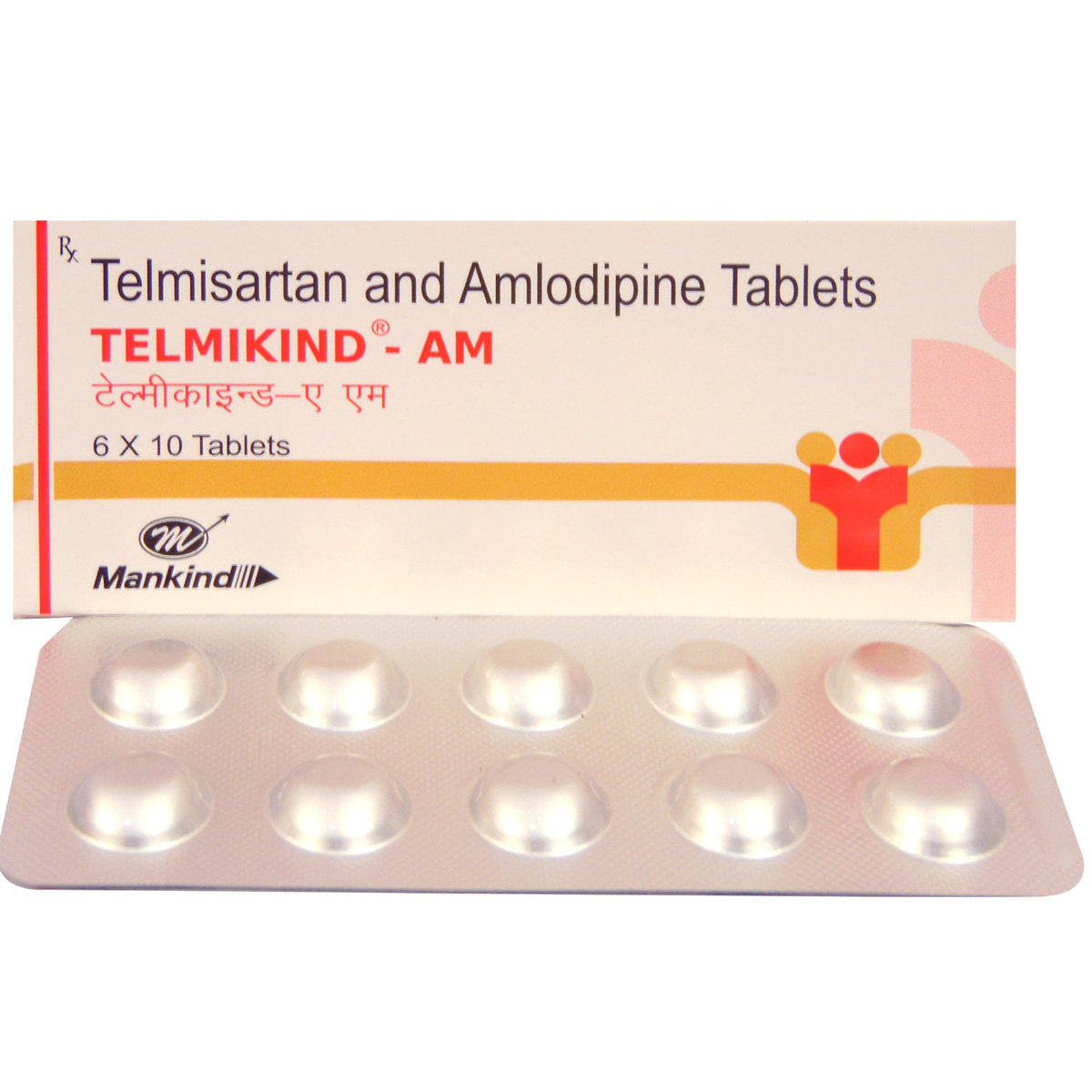 Telmikind-AM Tablet 10's, Pack of 10 Telmikind-AM Tablet 10's, Pack of 10