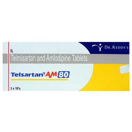 Telsartan AM 80 Tablet 10's