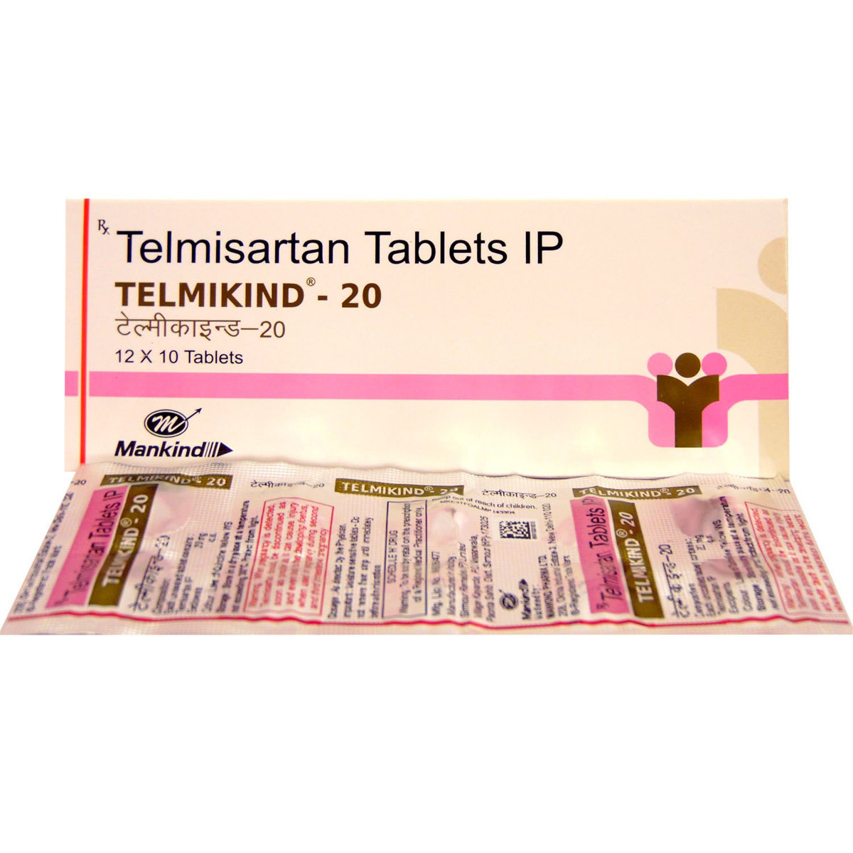 Telmikind-20 Tablet 10's, Pack of 10 TABLETS Telmikind-20 Tablet 10's, Pack of 10 TABLETS