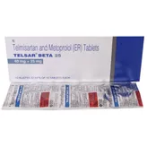 Telsar Beta 25 Tablet 10's, Pack of 10 TABLETS