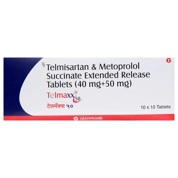 Telmaxx 50 Tablet 10's, Pack of 10