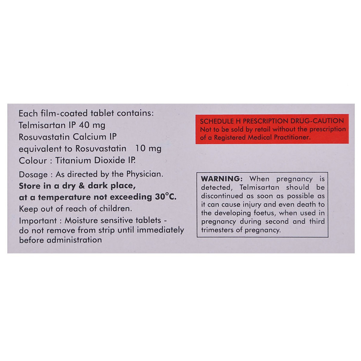 Telrose Tablet 10's, Pack of 10 Telrose Tablet 10's, Pack of 10