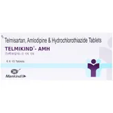 Telmikind-AMH Tablet 10's, Pack of 10 TABLETS