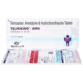 Telmikind-AMH Tablet 10's, Pack of 10 TABLETS