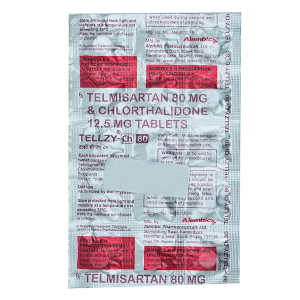 Tellzy CH 80 Tablet 15's