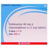 Telma CT 40 Tablet 15's, Pack of 15 TABLETS