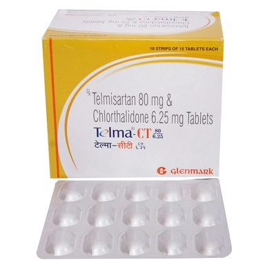 Telma CT 80 Tablet 15's, Pack of 15 TABLETS