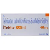 Telsite AM H 40 mg Tablet 10's, Pack of 10 TABLETS