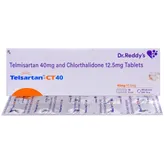 Telsartan-CT 40 Tablet 10's, Pack of 10 TABLETS