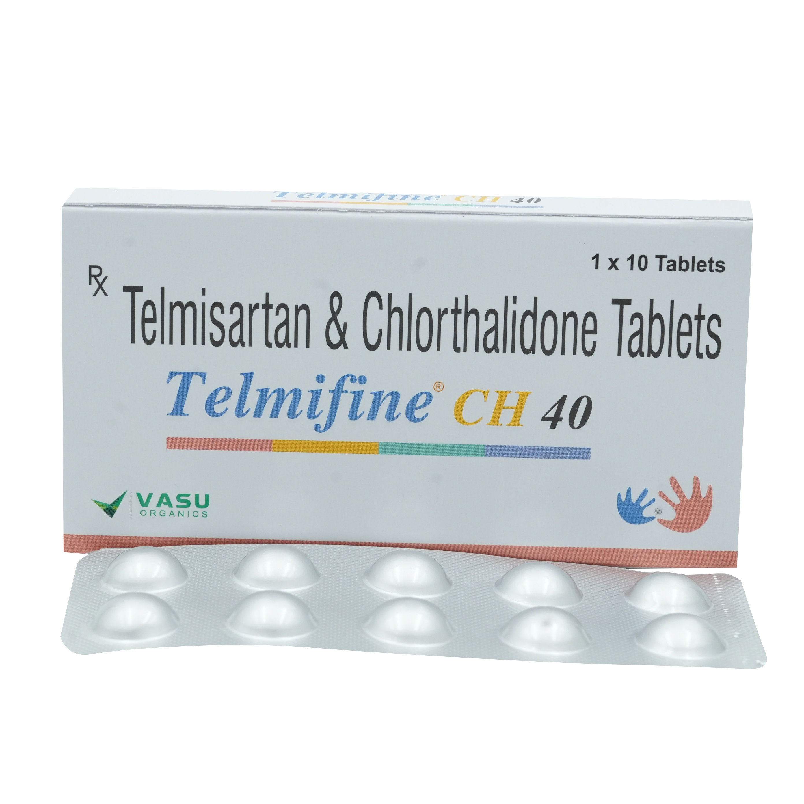 Telmifine CH Tablet 10's, Pack of 10 Telmifine CH Tablet 10's, Pack of 10
