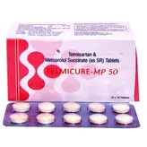 Telmicure MP 50 Tablet 10's, Pack of 10 TABLETS