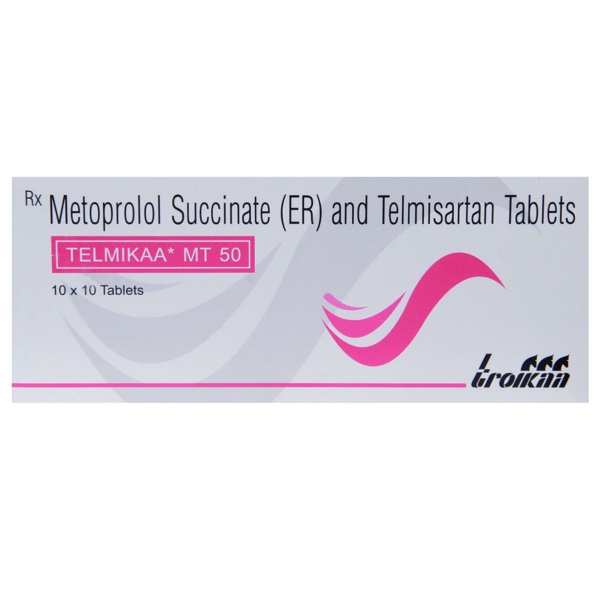 Buy Telmikaa MT 50 Tablet 10's Online