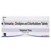 Telplus Trio Tablet 10's, Pack of 10 TABLETS
