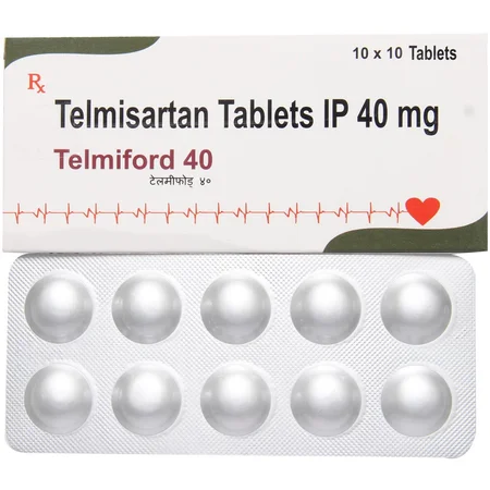Telmiford 40 Tablet 10's