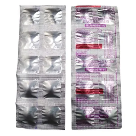 Telmiride-MT 50 Tablet 10's