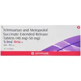 Telma-Beta 50 Tablet 10's, Pack of 10 TABLETS
