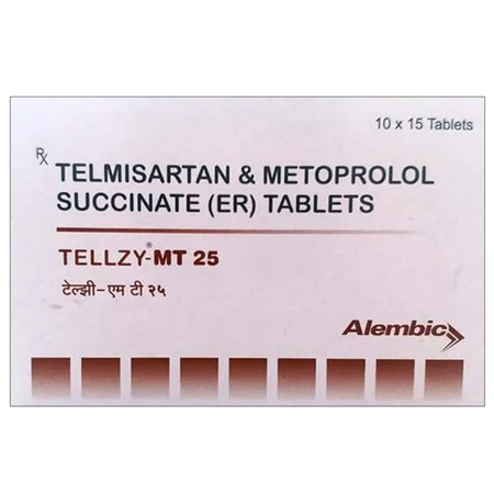 Tellzy-MT 25 mg Tablet 15's