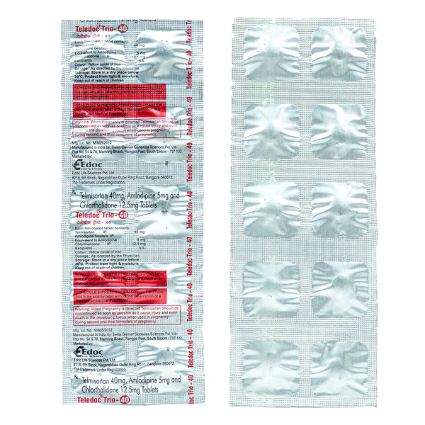 Teledoc Trio-40mg Tablet 10's
