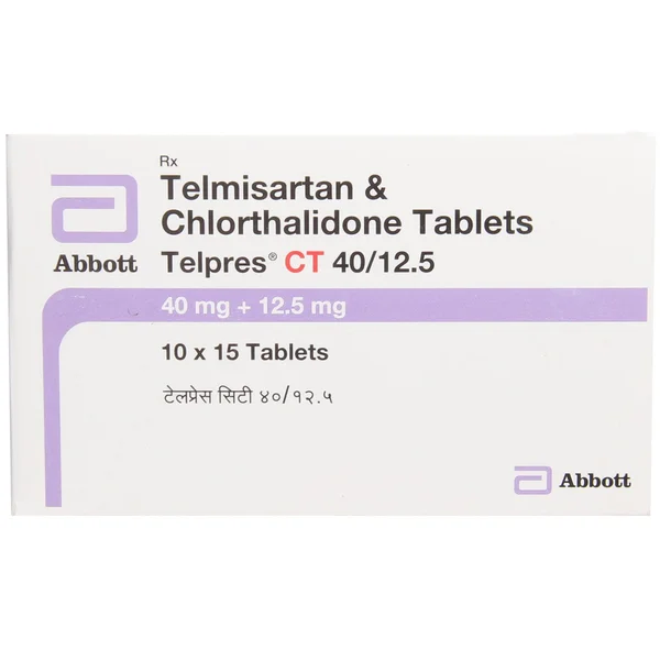 Telpres CT 40 mg/12.5 mg Tablet 15's