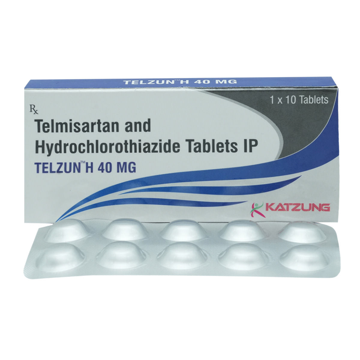 Telzun H 40 mg Tablet 10's Price, Uses, Side Effects, Composition ...