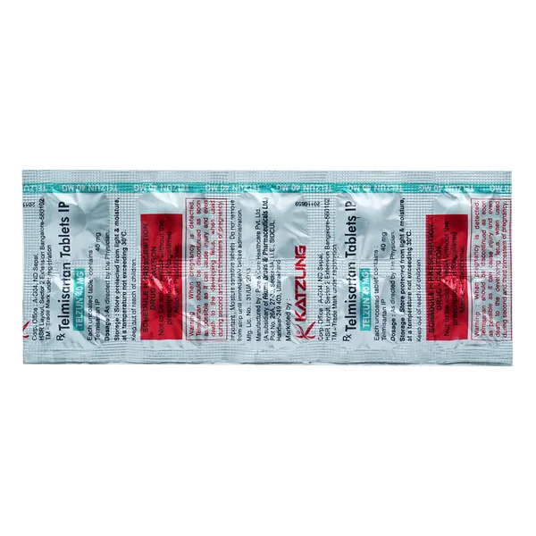 Telzun 40 mg Tablet 10's, Pack of 10 TABLETS