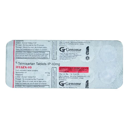 Telgen-40 Tablet 10's