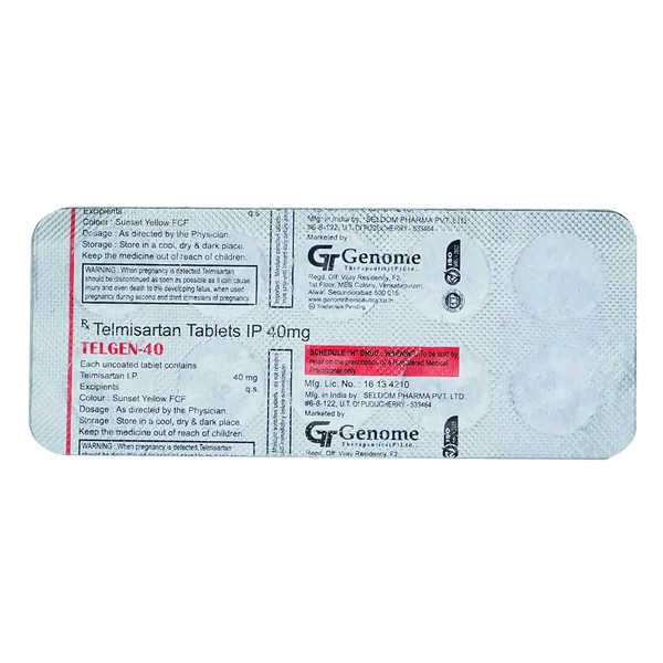 Telgen-40 Tablet 10's