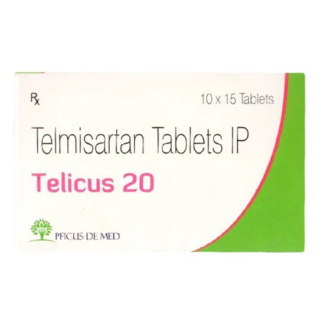 Telicus 20 mg Tablet 15's