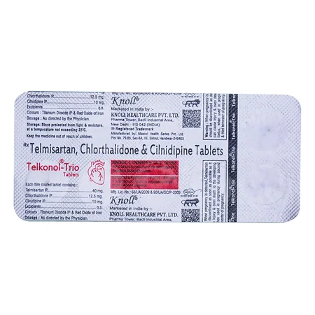 Telkonol-Trio Tablet 10's