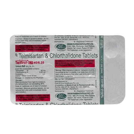 Telfirst-CT 40/6.25 Tablet 15's
