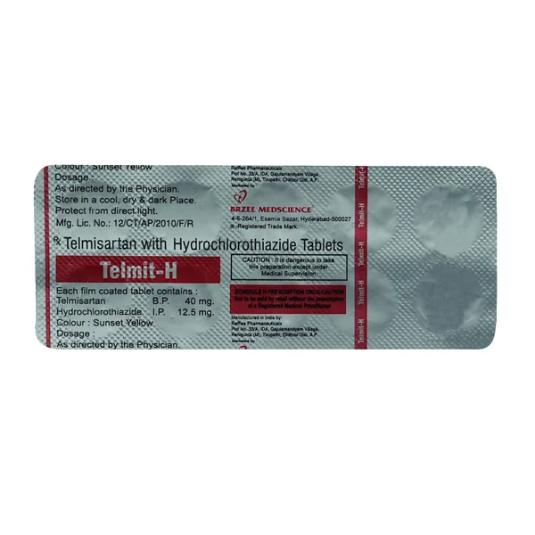 Telmit-H Tablet 10's