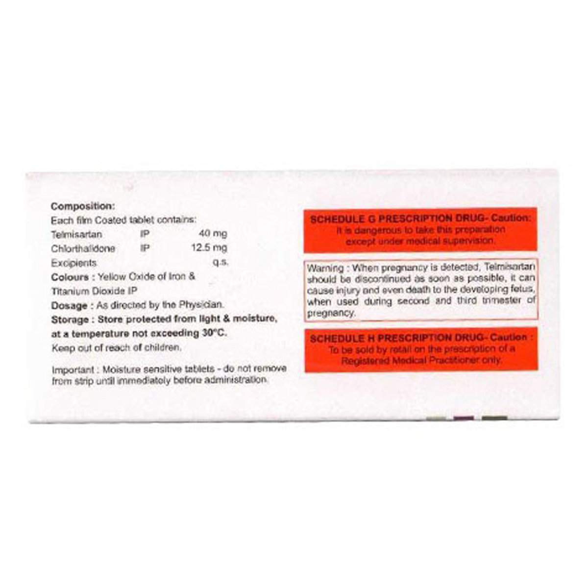 Telbrit CT Tablet 15's, Pack of 15 TABLETS Telbrit CT Tablet 15's, Pack of 15 TABLETS