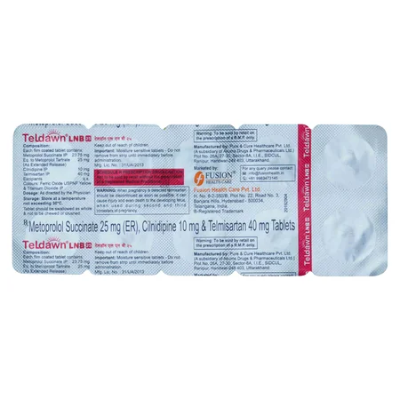 Teldawn LNB 25 Tablet 10's