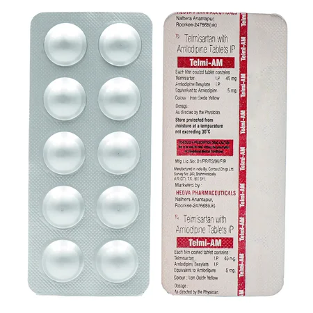 Telmi-AM 40/5 Tablet 10's