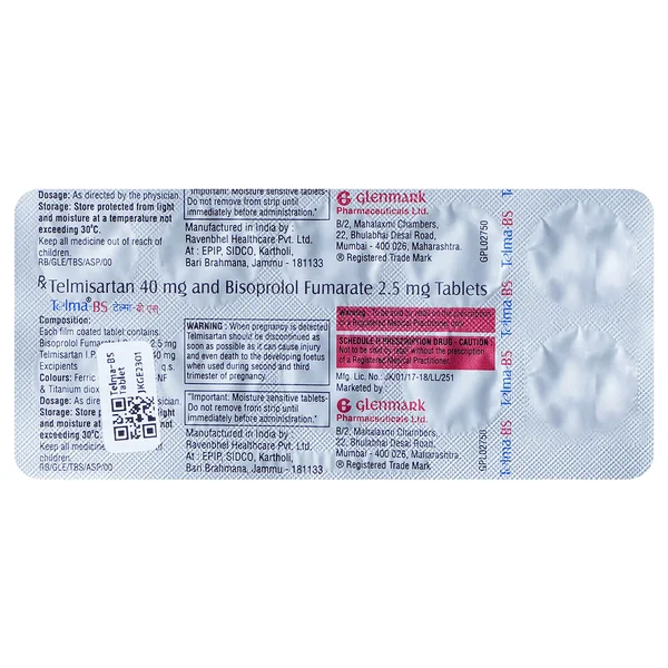 Telma-BS Tablet 10's