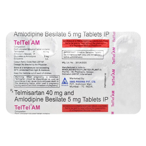 Teltel AM Tablet 15's