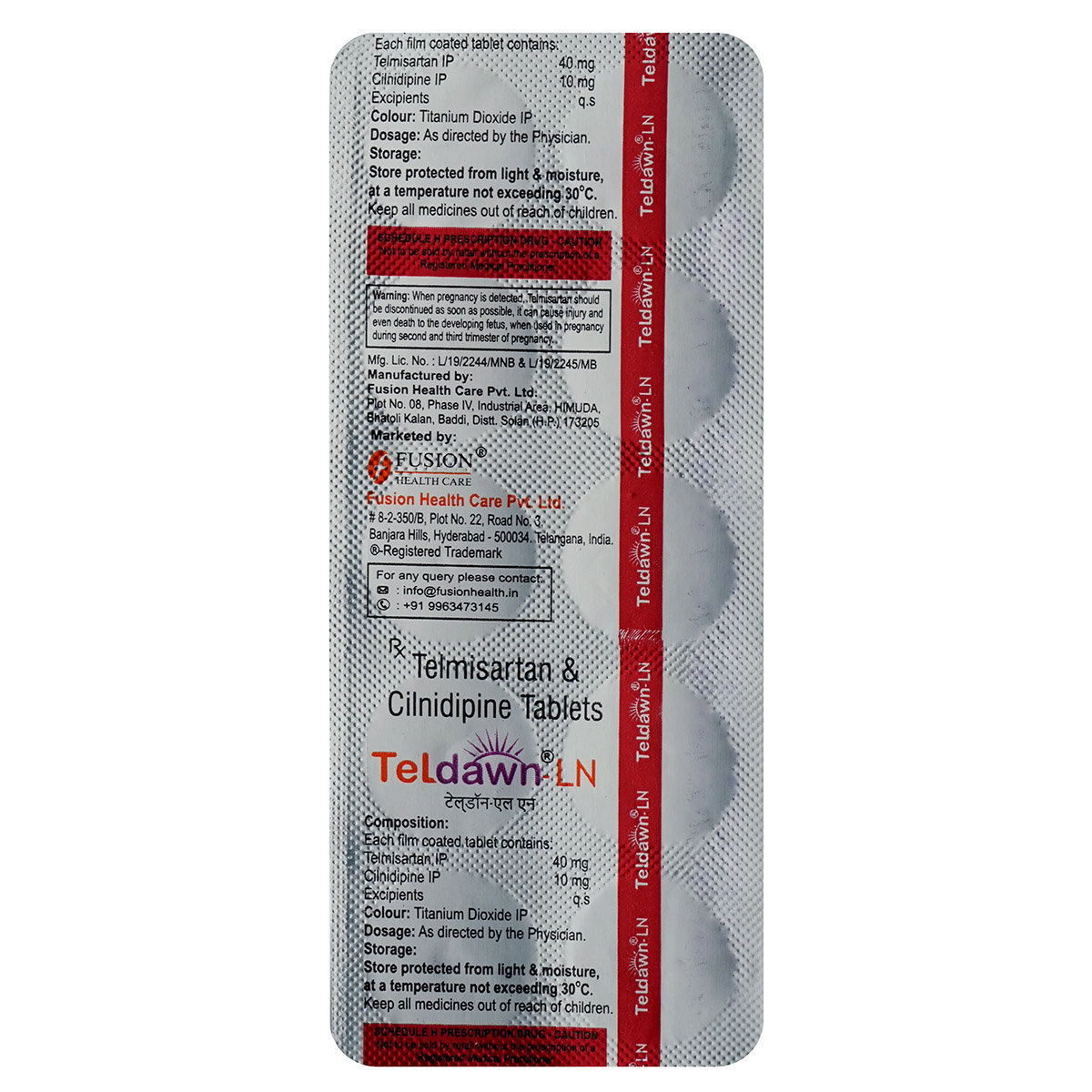 Teldawn-LN Tablet 10's, Pack of 10 TabletS Teldawn-LN Tablet 10's, Pack of 10 TabletS