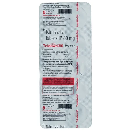 Teldawn-80 Tablet 10's