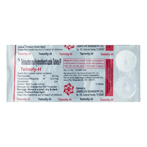 Telmify-H Tablet 10's