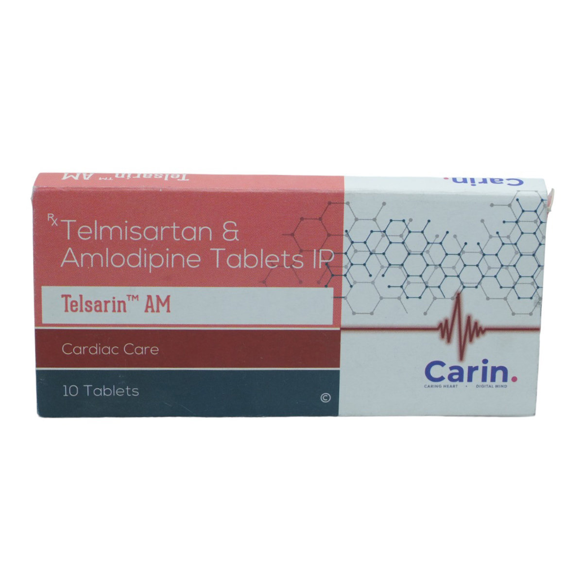 Telsarin AM Tablet 10's, Pack of 10 Telsarin AM Tablet 10's, Pack of 10
