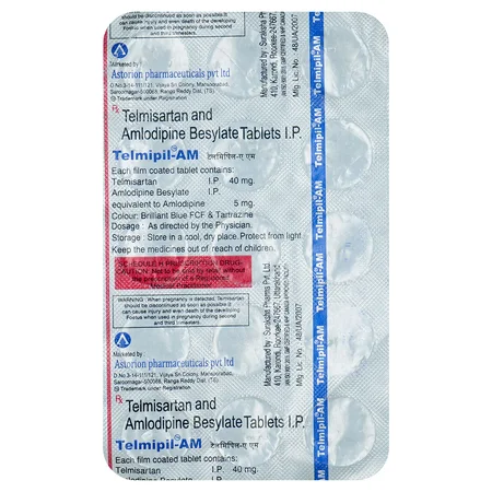 Telmipil AM Tablet 15's