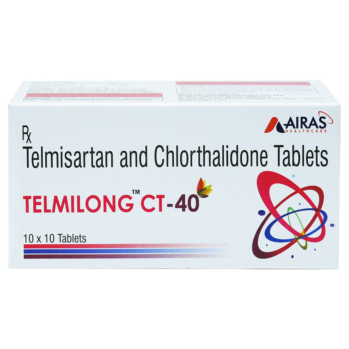 Telmilong CT-40 Tablet 10's, Pack of 10 TabletS Telmilong CT-40 Tablet 10's, Pack of 10 TabletS