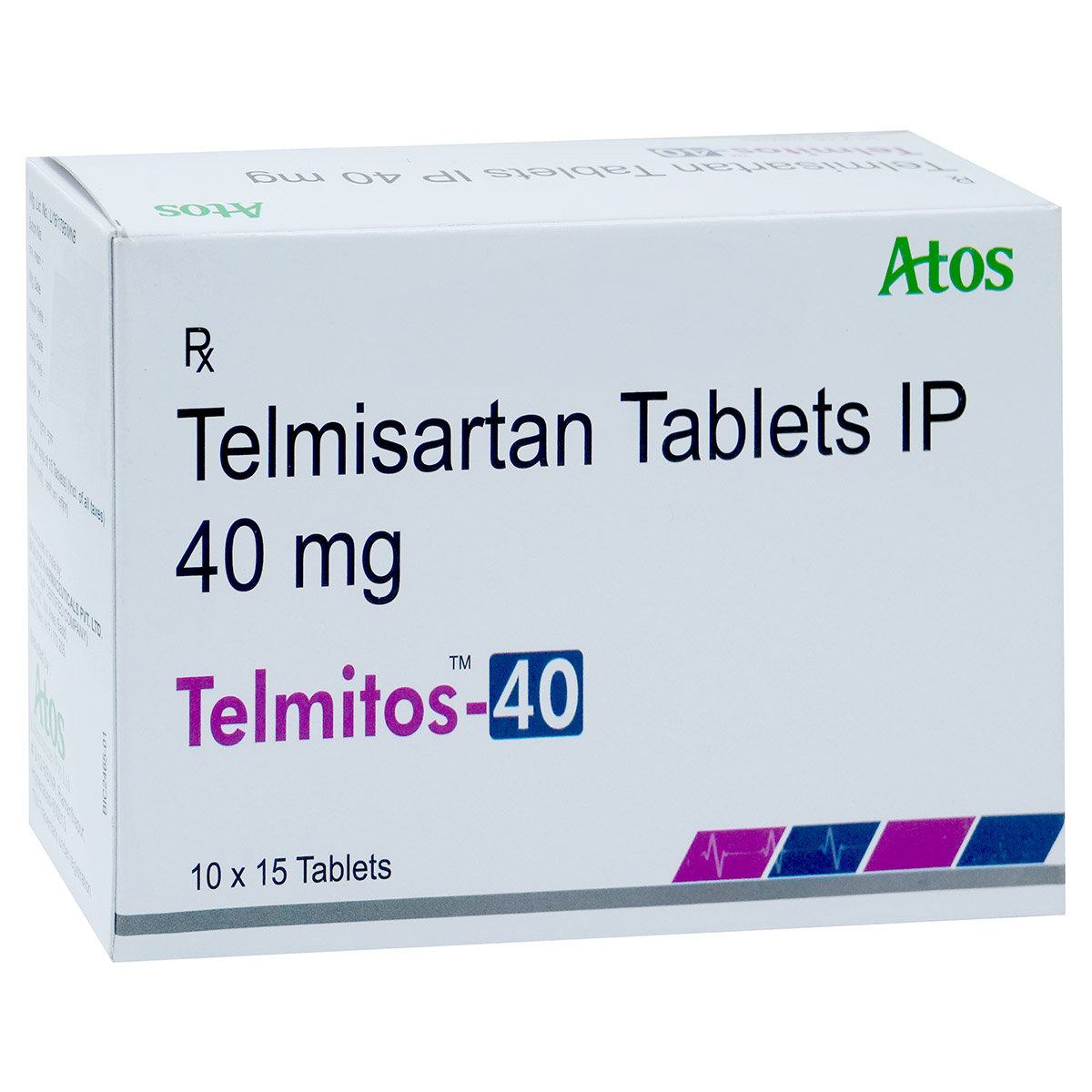 Telmitos-40 Tablet 15's, Pack of 15 TabletS Telmitos-40 Tablet 15's, Pack of 15 TabletS