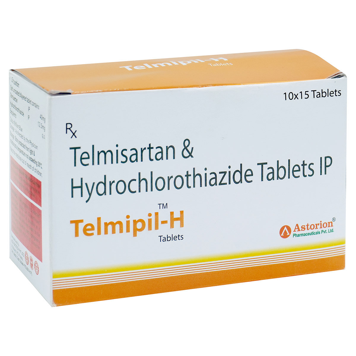 Telmipil-H Tablet 15's, Pack of 15 TABLETS Telmipil-H Tablet 15's, Pack of 15 TABLETS