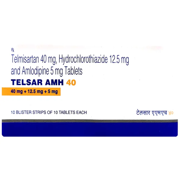 Telsar AMH 40 Tablet 10's