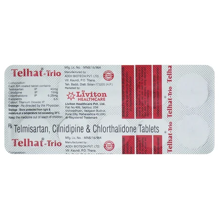 Telhat-Trio Tablet 10's