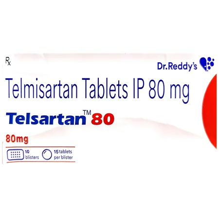 Telsartan 80 Tablet 15's