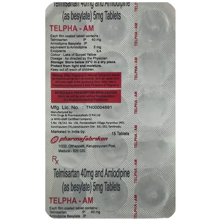 Telpha-AM Tablet 15's