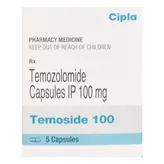 Temoside 100 Capsule 5's, Pack of 1 CAPSULE