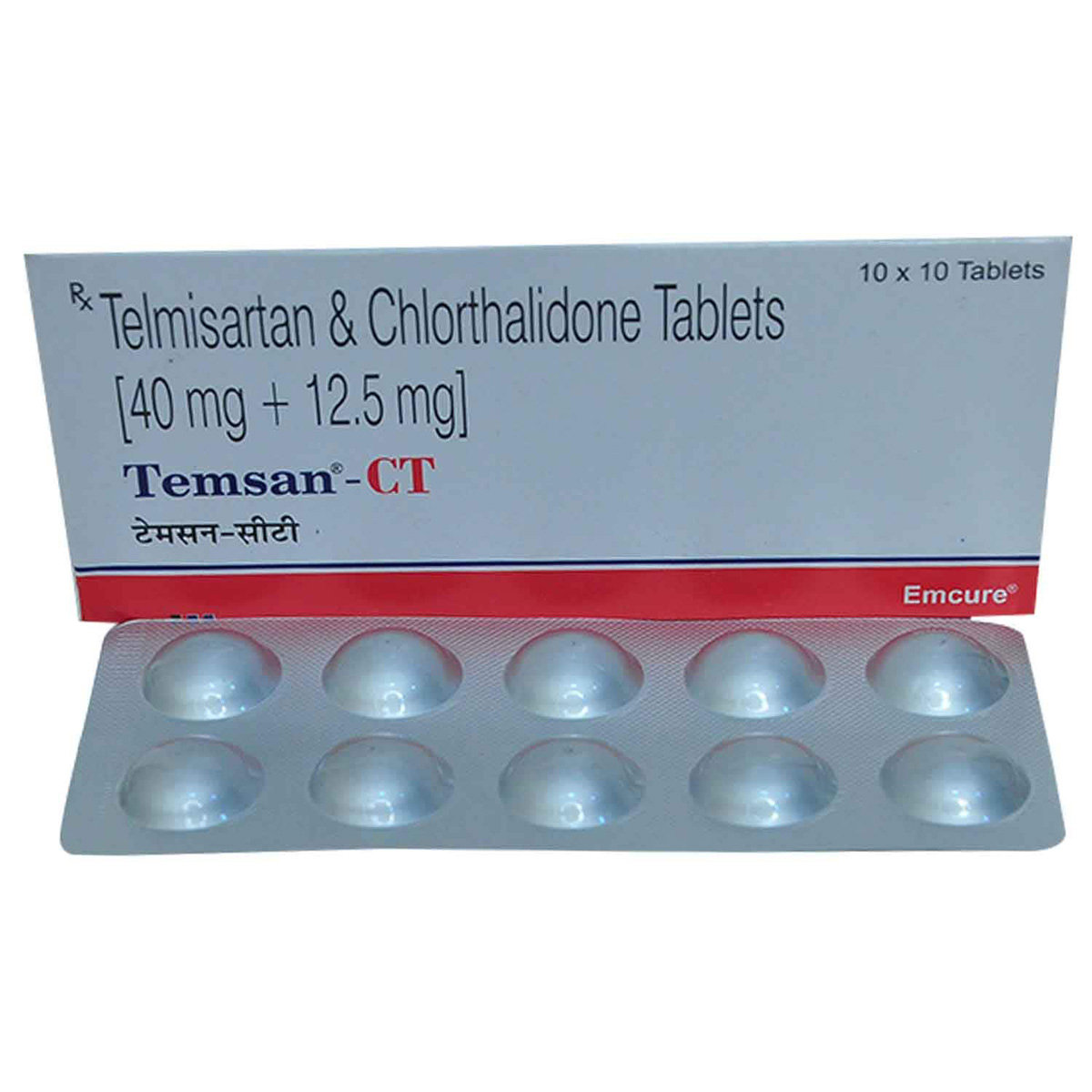 Temsan CT Tablet 10's, Pack of 10 Temsan CT Tablet 10's, Pack of 10